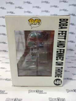 Salt Lake City Funko POP! Television Moments Star Wars Boba Fett And Fennec On Throne 486 -Galaxy Collectible rn image picker lib temp fd8d2756 16d9 430f aa2a a66558cd847d